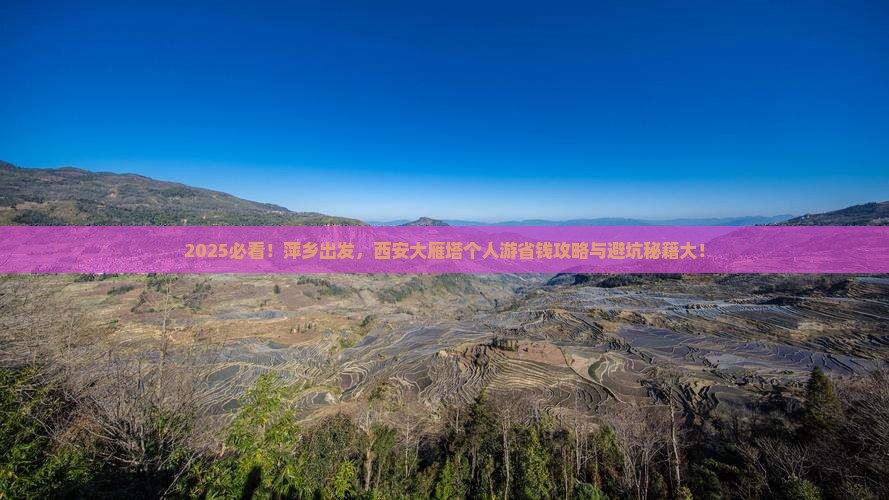萍乡去西安大雁塔个人游