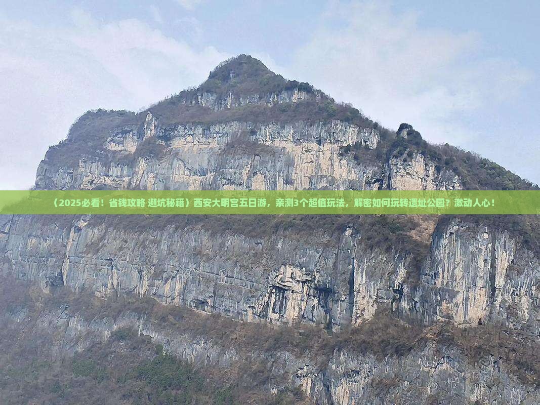 清明节到西安大明宫国家遗址公园五日游