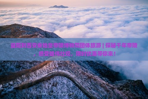 益阳到西安秦始皇帝陵博物院团体旅游