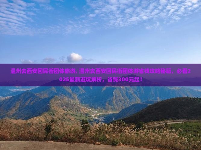 温州去西安回民街团体旅游