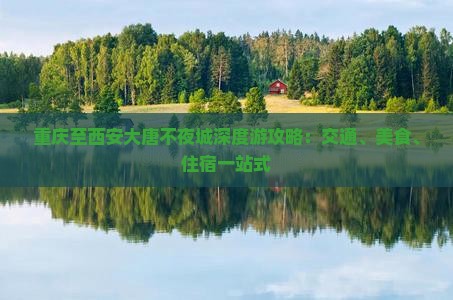 重庆至西安大唐不夜城深度游攻略：交通、美食、住宿一站式
