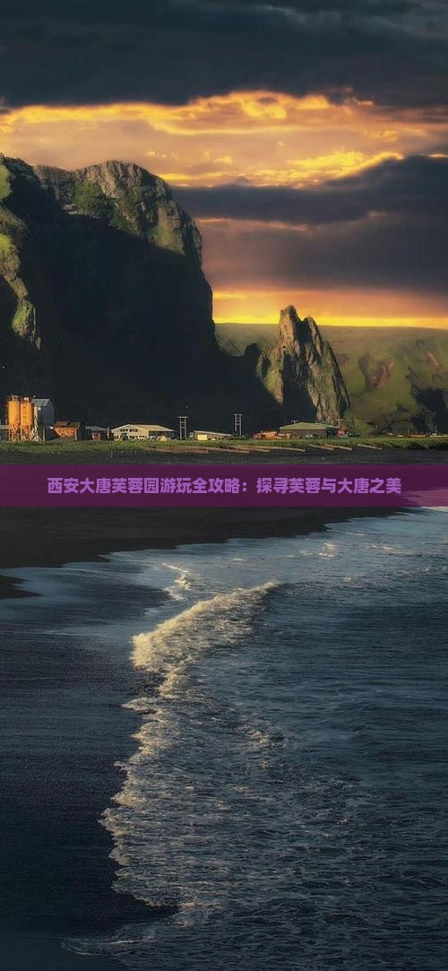 西安大唐芙蓉园游玩全攻略：探寻芙蓉与大唐之美