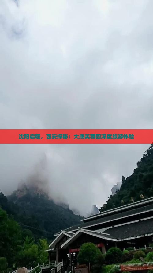 沈阳启程，西安探秘：大唐芙蓉园深度旅游体验