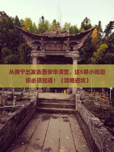 南宁去西安华清宫旅游小吃