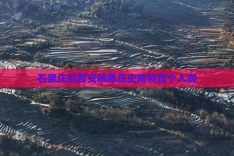 石家庄到西安陕西历史博物馆个人游