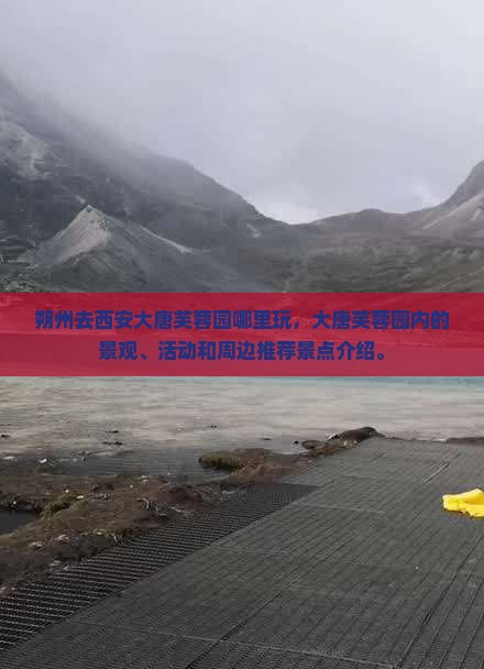 朔州去西安大唐芙蓉园哪里玩