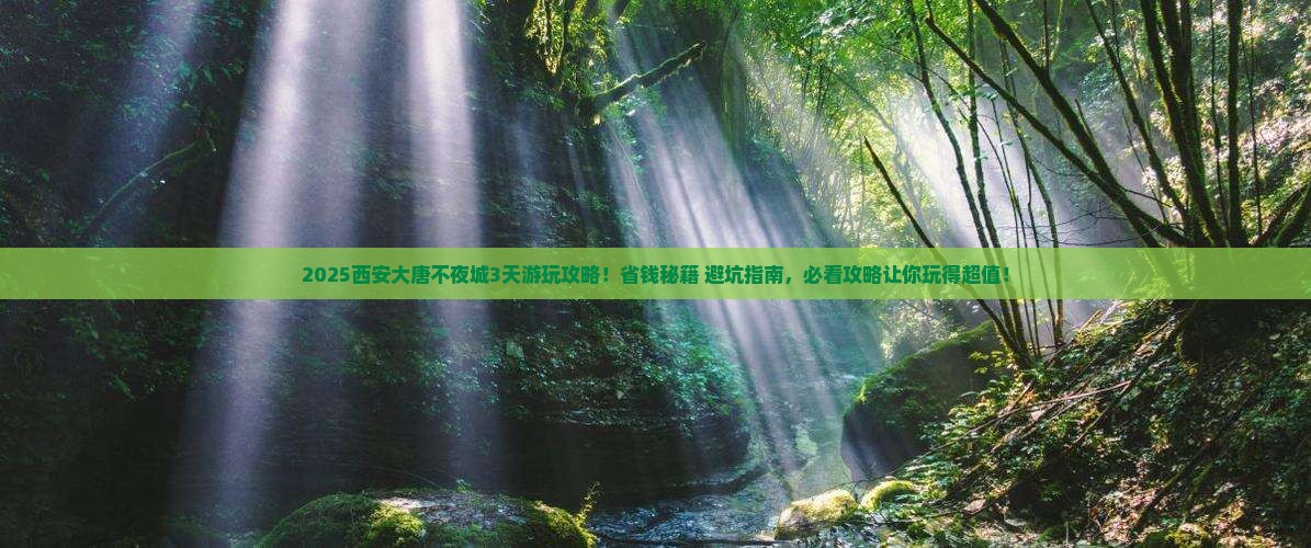 巢湖去西安大唐不夜城门票