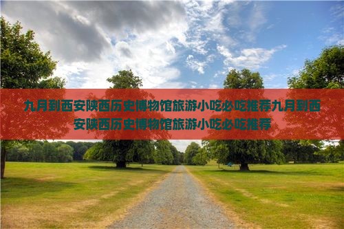 九月到西安陕西历史博物馆旅游小吃