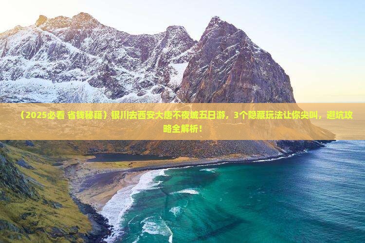 银川去西安大唐不夜城五日游