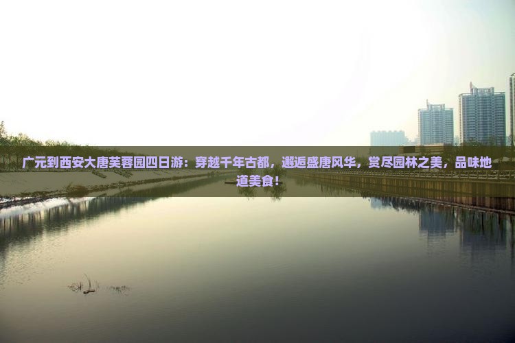 广元到西安大唐芙蓉园四日游