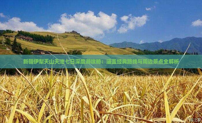 新疆伊犁天山天池七日深度游攻略：涵盖经典路线与周边景点全解析
