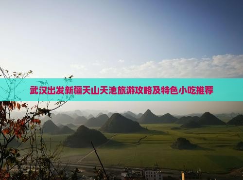 武汉出发新疆天山天池旅游攻略及特色小吃推荐