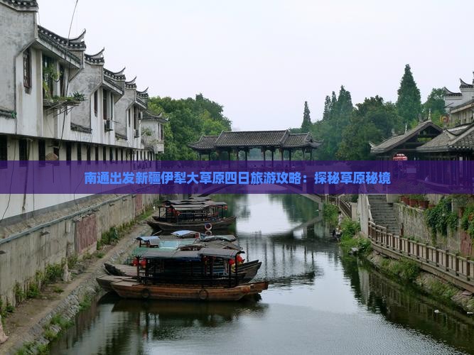 南通出发新疆伊犁大草原四日旅游攻略：探秘草原秘境