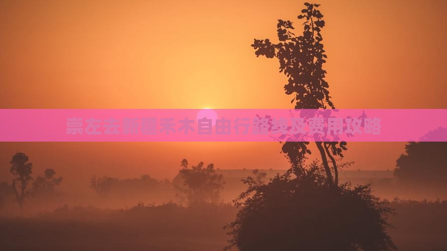 崇左去新疆禾木自由行路线及费用攻略