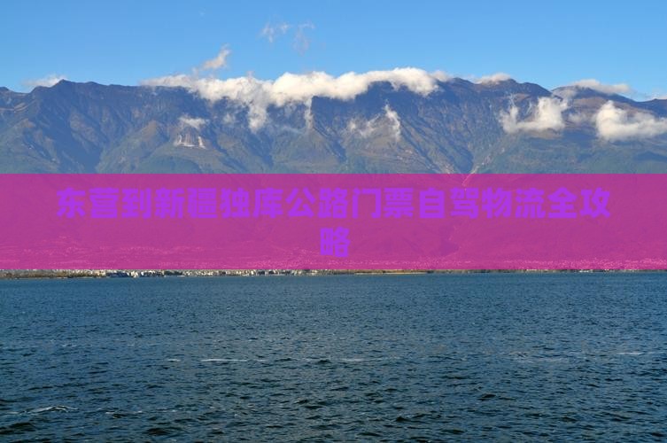 东营到新疆独库公路门票自驾物流全攻略