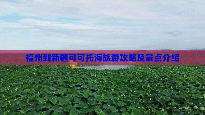福州到新疆可可托海旅游攻略及景点介绍