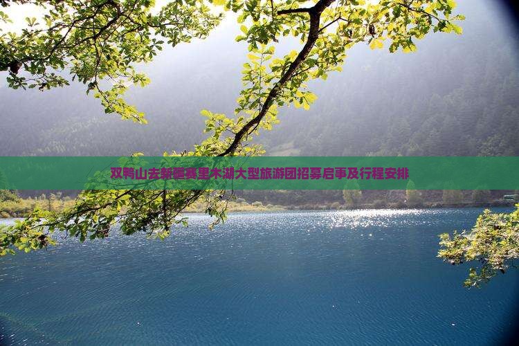 双鸭山去新疆赛里木湖大型旅游团招募启事及行程安排