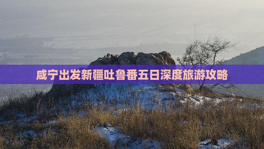 咸宁出发新疆吐鲁番五日深度旅游攻略