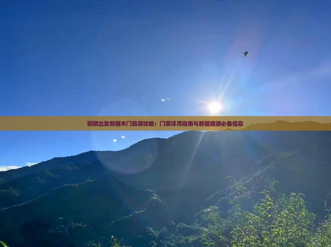 铜陵出发新疆木门旅游攻略：门票详尽指南与新疆旅游必备信息