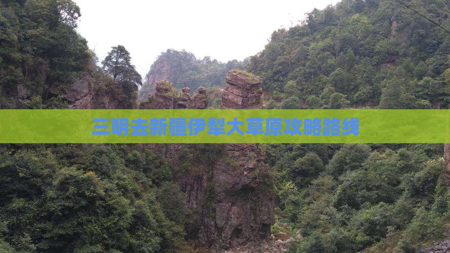 三明去新疆伊犁大草原攻略路线