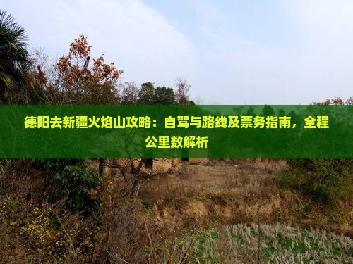 德阳去新疆火焰山攻略：自驾与路线及票务指南，全程公里数解析