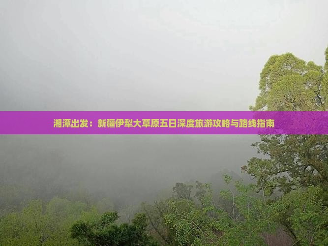 湘潭出发：新疆伊犁大草原五日深度旅游攻略与路线指南