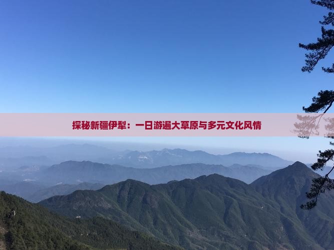 探秘新疆伊犁：一日游遍大草原与多元文化风情