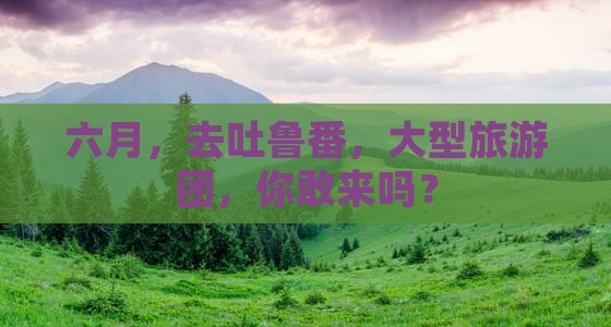 六月去新疆吐鲁番大型旅游团 六月去新疆吐鲁番大型旅游团