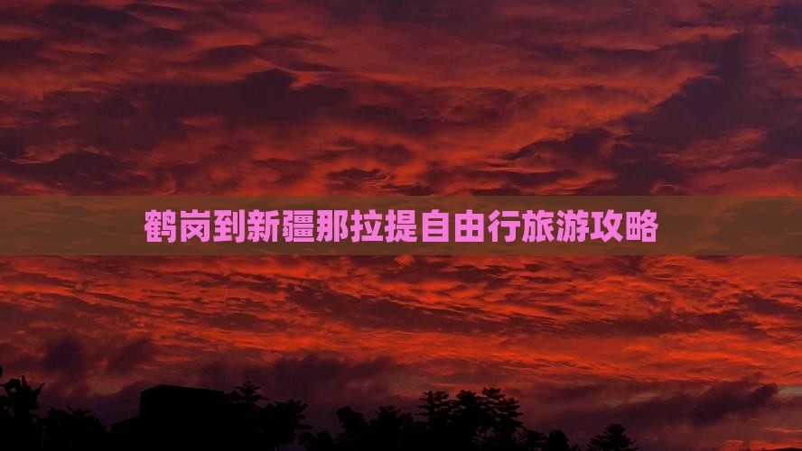 鹤岗去新疆那拉提自由行