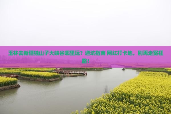 玉林去新疆独山子大峡谷哪里玩