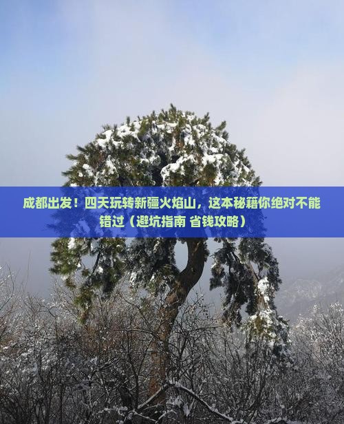 成都去新疆火焰山四日游