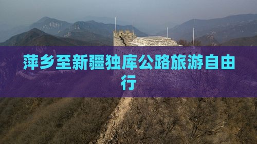 萍乡到新疆独库公路自由团