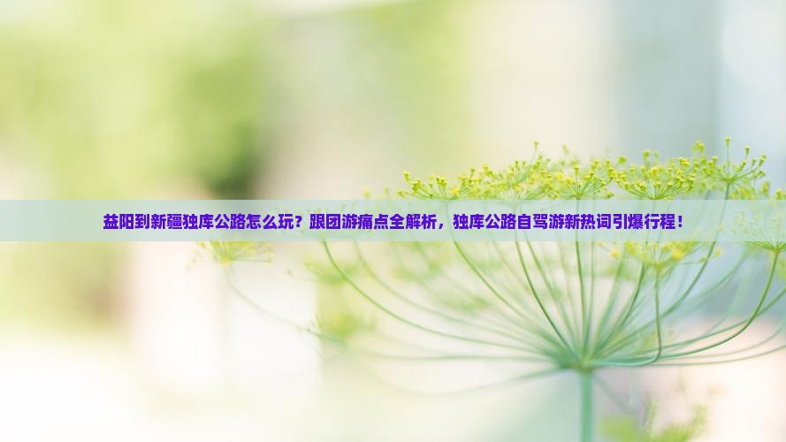 益阳到新疆独库公路团体旅游