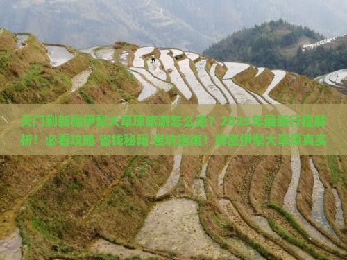天门到新疆伊犁大草原旅游