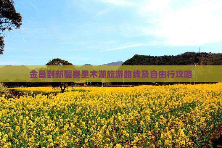 金昌到新疆赛里木湖旅游路线及自由行攻略