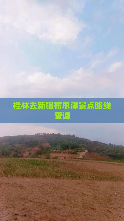 桂林去新疆布尔津景点路线查询