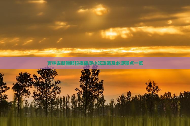 吉林去新疆那拉提旅游小吃攻略及必游景点一览