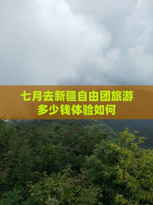 七月去新疆自由团旅游多少钱体验如何