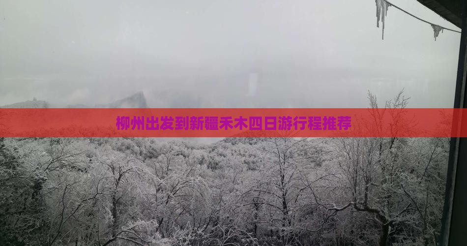 柳州出发到新疆禾木四日游行程推荐