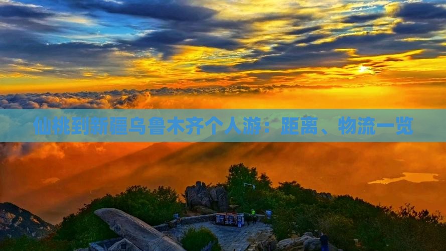 仙桃到新疆乌鲁木齐个人游：距离、物流一览