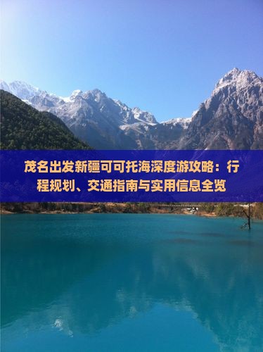 茂名出发新疆可可托海深度游攻略：行程规划、交通指南与实用信息全览