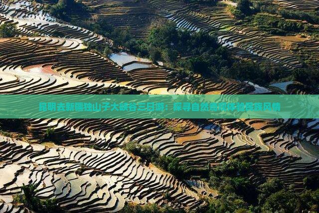 昆明去新疆独山子大峡谷三日游：探寻自然奇观体验民族风情