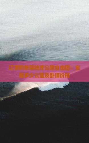 辽源到新疆独库公路自由团：全程多少公里及卧铺价格