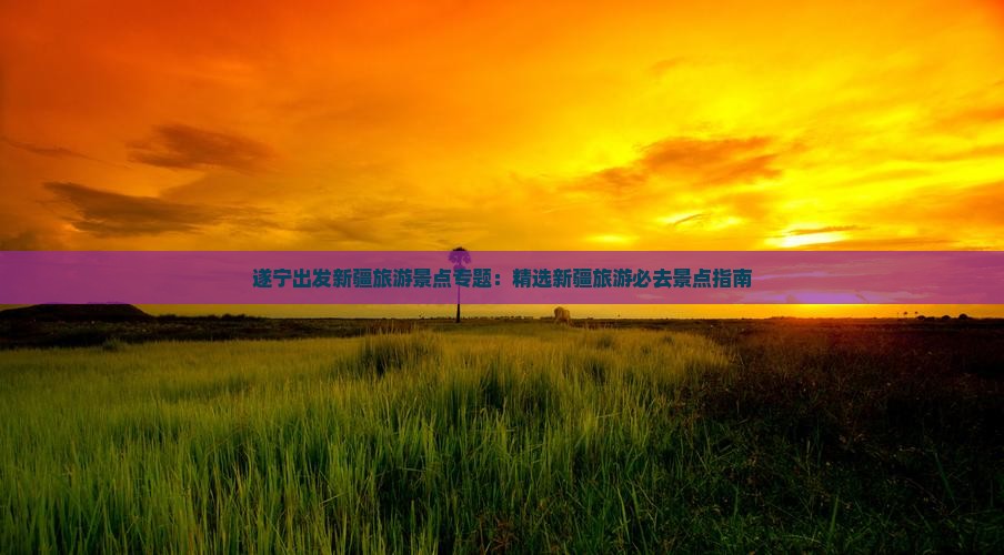遂宁出发新疆旅游景点专题：精选新疆旅游必去景点指南