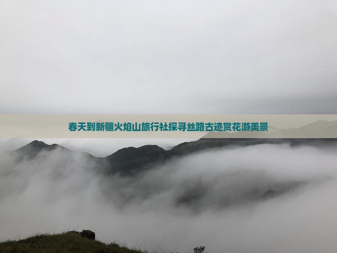 春天到新疆火焰山旅行社探寻丝路古迹赏花游美景