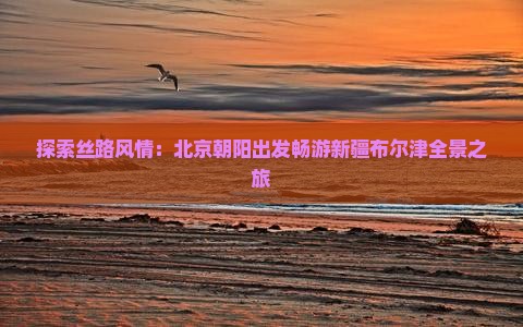 探索丝路风情：北京朝阳出发畅游新疆布尔津全景之旅
