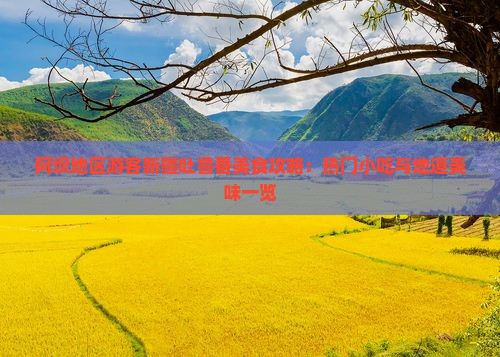 阿坝地区游客新疆吐鲁番美食攻略：热门小吃与地道美味一览