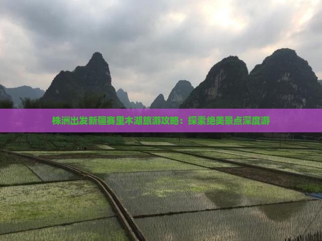 株洲出发新疆赛里木湖旅游攻略：探索绝美景点深度游
