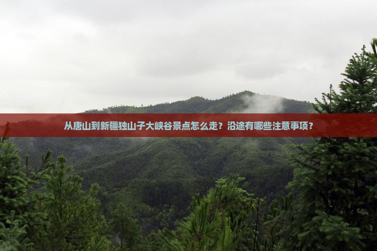 唐山到新疆独山子大峡谷景点