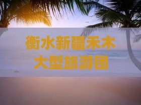 衡水去新疆禾木大型旅游团